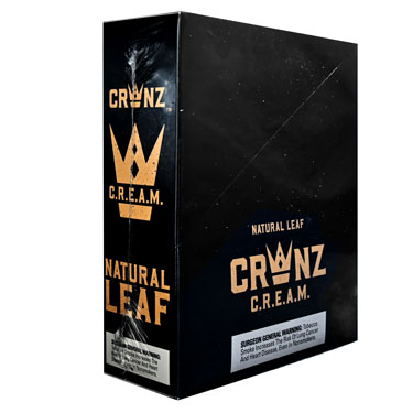 CRWNZ Natural Leaf Cigars Cream 15ct 2pk Pre Priced