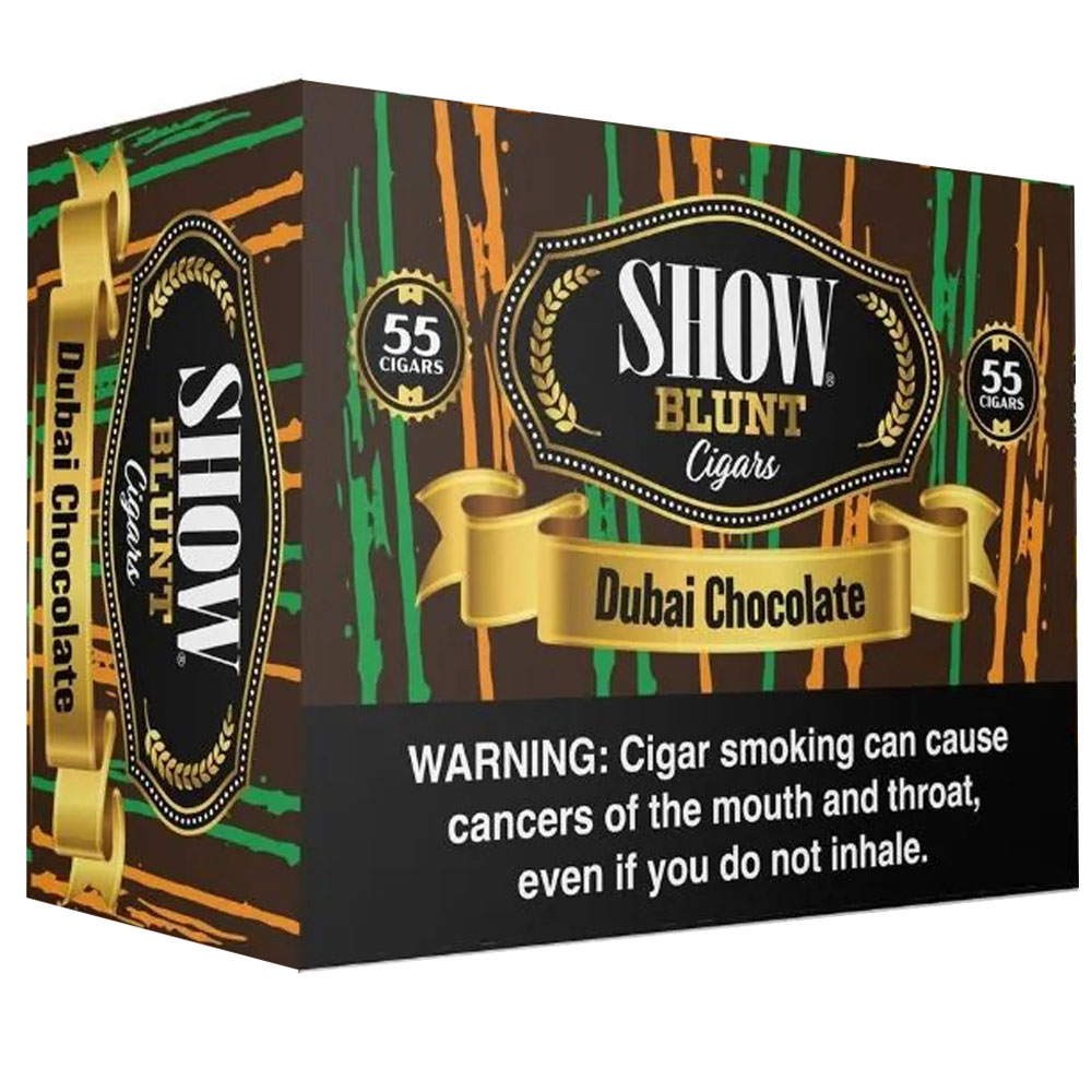 Show Blunt Cigars Dubai Chocolate 55ct Box