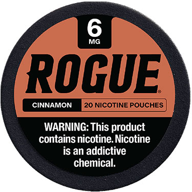 Rogue Nicotine Pouches Cinnamon 6mg 5ct
