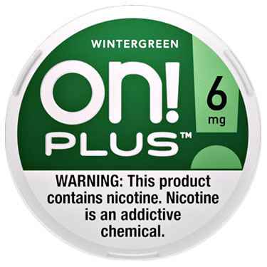 ON Plus Nicotine Pouches Wintergreen 6mg 5ct