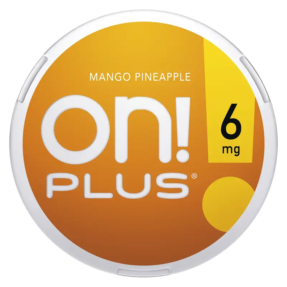 ON Plus Nicotine Pouches Mango Pineapple 6mg 5ct