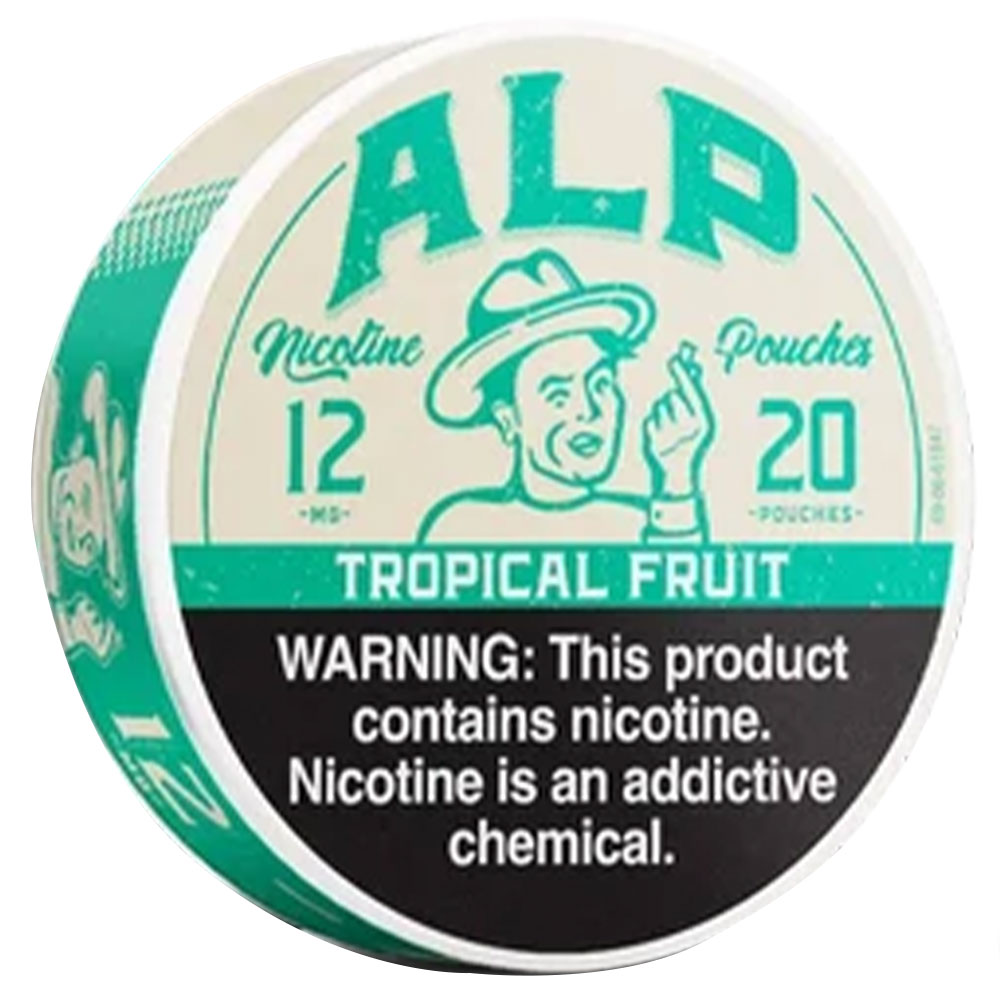 ALP Nicotine Pouches Tropical Fruit 12mg 5ct