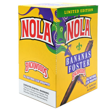 Backwoods Cigars Nola Bananas Foster 8 Packs of 5