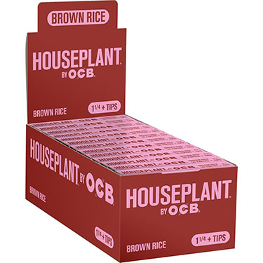 OCB Houseplant Brown Rice 1.25 with Tips