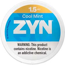 ZYN Nicotine Pouches Cool Mint 1.5mg 5ct