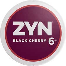 ZYN Nicotine Pouches Black Cherry 6mg 5ct