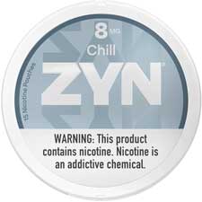 ZYN Nicotine Pouches Chill 8mg 5ct