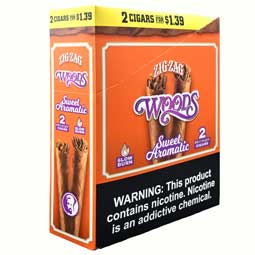 Zig Zag Woods Cigarillos Sweet Aromatic 15ct 2pk