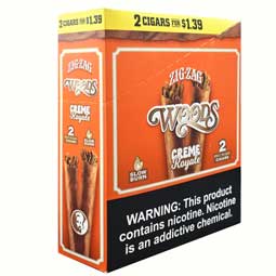 Zig Zag Woods Cigarillos Creme Royal 15ct 2pk