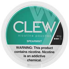 CLEW Nicotine Pouches Spearmint 9mg 5ct