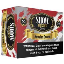 Show Blunt Cigars Russian Cream 55ct Box