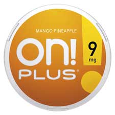 ON Plus Nicotine Pouches Mango Pineapple 9mg 5ct