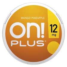 ON Plus Nicotine Pouches Mango Pineapple 12mg 5ct