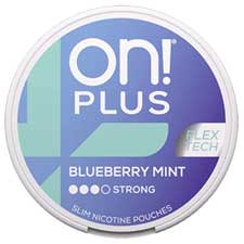 ON Plus Nicotine Pouches Blueberry Mint 12mg 5ct
