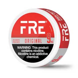 FRE Nicotine Pouches Original 9mg 5ct