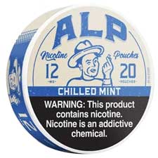 ALP Nicotine Pouches Chilled Mint 12mg 5ct