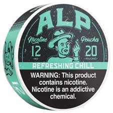 ALP Nicotine Pouches Refreshing Chill 12mg 5ct