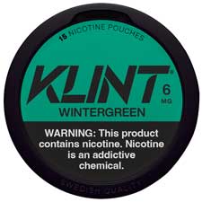 KLINT Nicotine Pouches Wintergreen 6mg 5ct