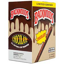 Backwoods Cigars Chocolate 8 Packs of 5