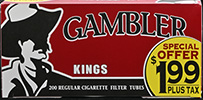 Gambler Cigarette Tubes – Menthol (100s) 200ct