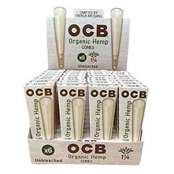 OCB Organic Hemp Cone 1.25 6pk