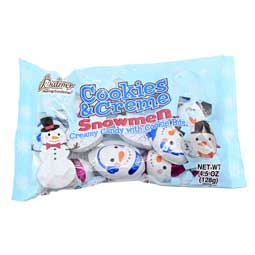 Palmer Cookies and Creme Snowmen 4.5oz Bag