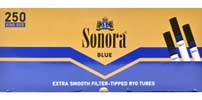 Sonora Cigarette Tubes Blue King 250ct Box